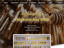 Tablet Screenshot of brasskeyshop.com